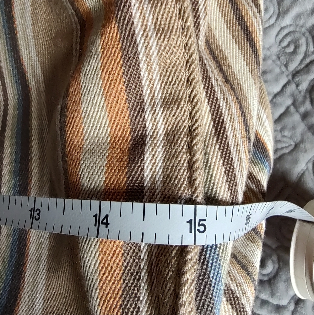 EUC Etienne Aigner Striped Tote - Picture 9 of 12